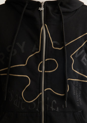 Shape Shift Hooded Zip Thru Sweat