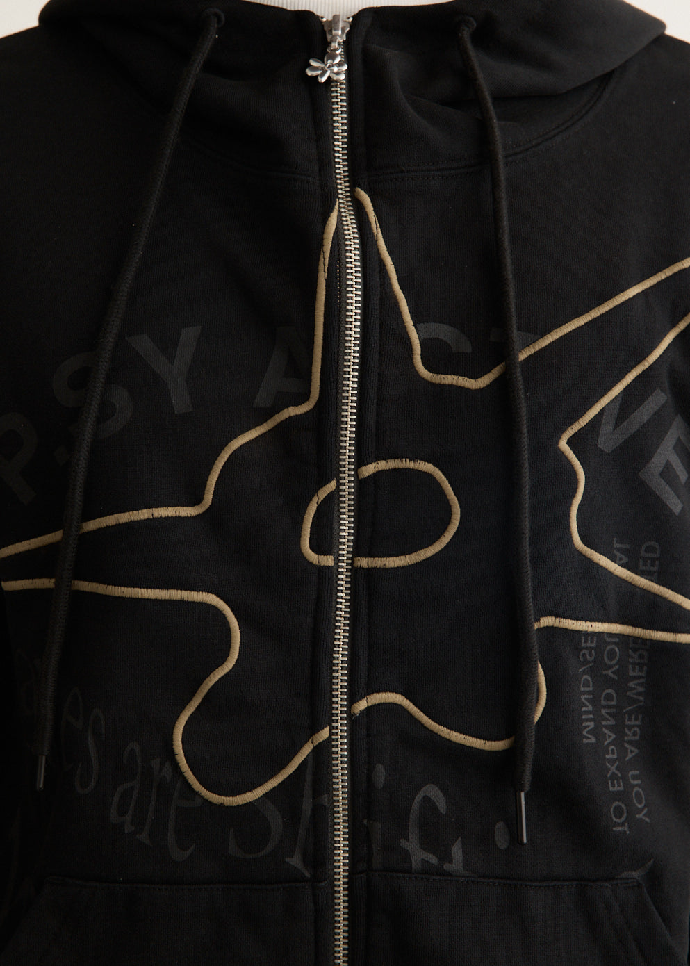 Shape Shift Hooded Zip Thru Sweat
