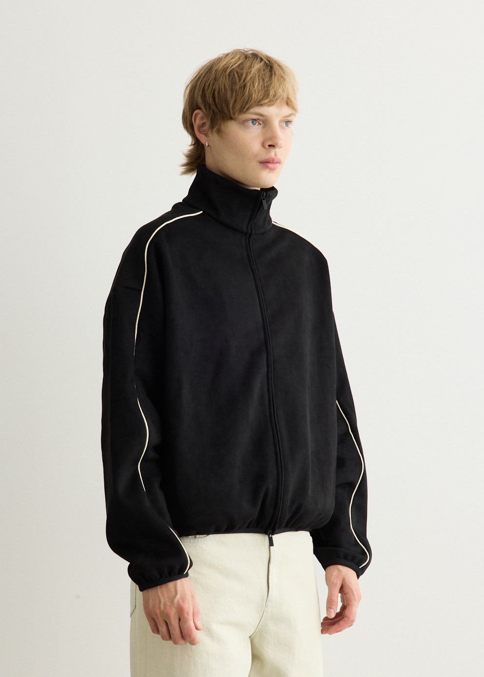 Signature Modern Track Jacket With Piping