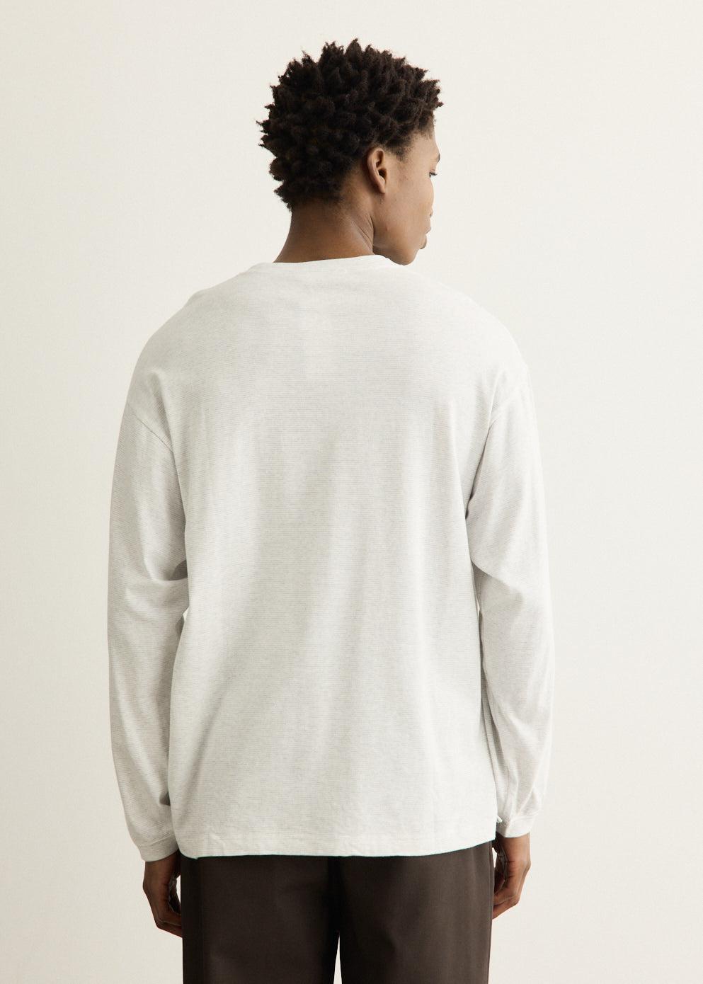Loose Pocket Long Sleeve T-Shirt