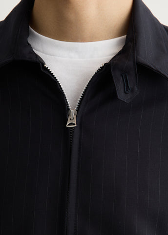 Shadow Stripe Toro. Zip Blouson