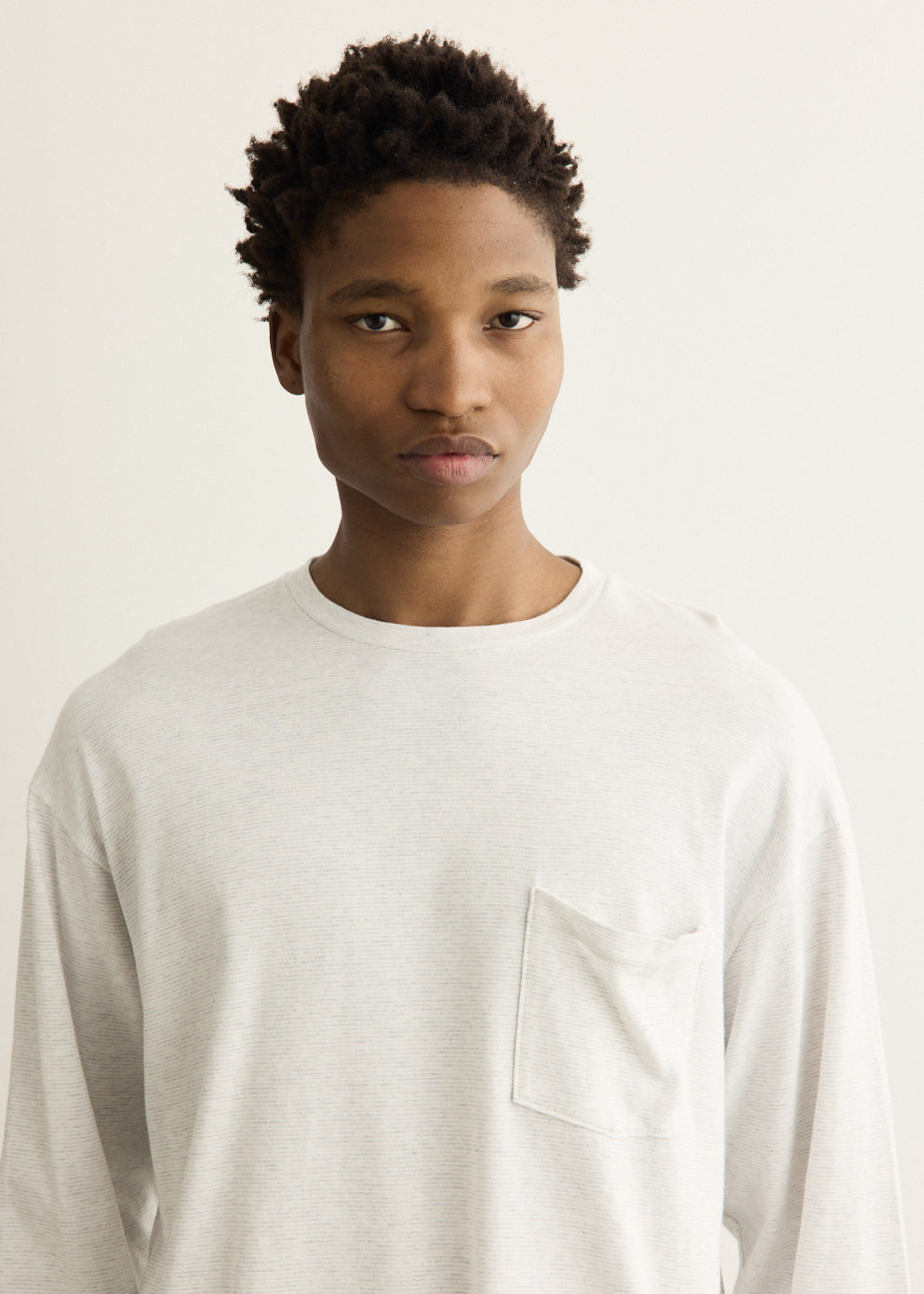 Loose Pocket Long Sleeve T-Shirt