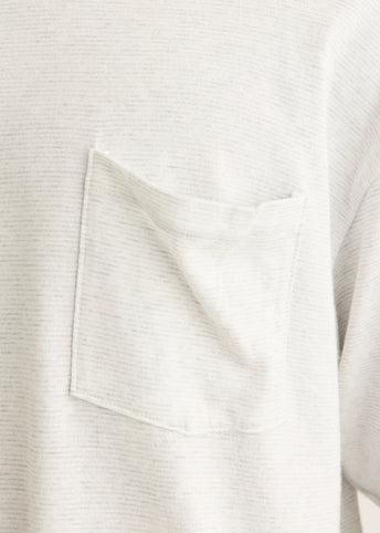 Loose Pocket Long Sleeve T-Shirt