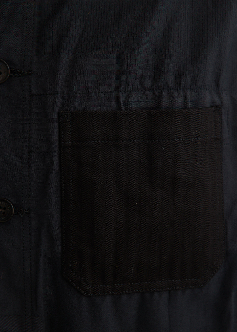 Cotton Polyester Jacquard Patch Jacket