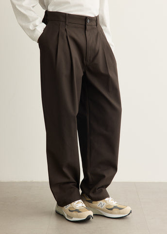 Deep Tuck Pressed Pants