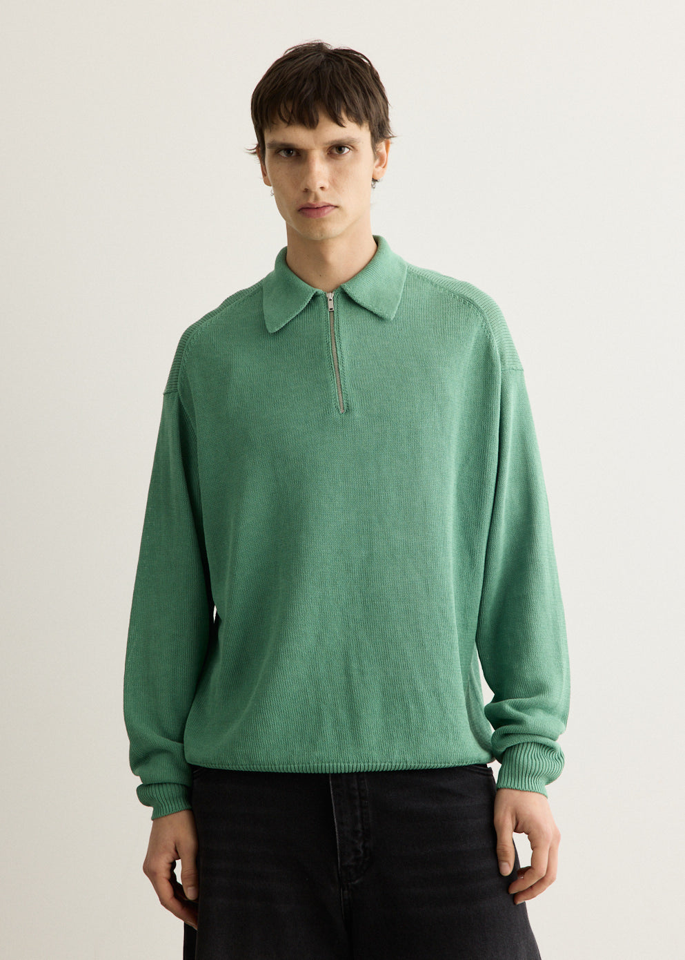Heddy Zip Polo Jumper