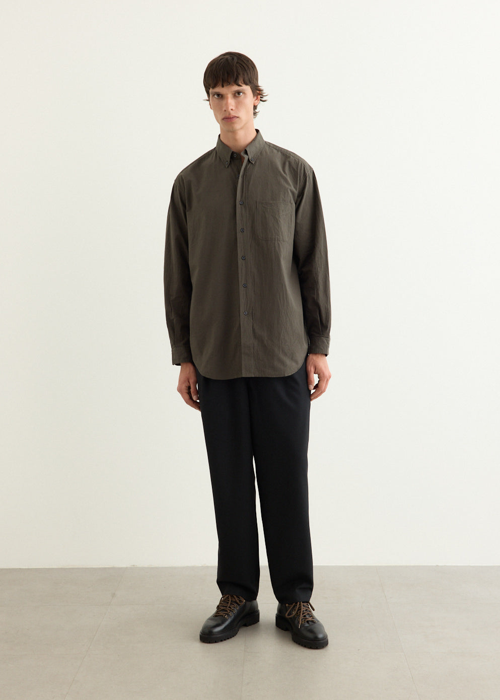 Relaxed Poplin Shirt