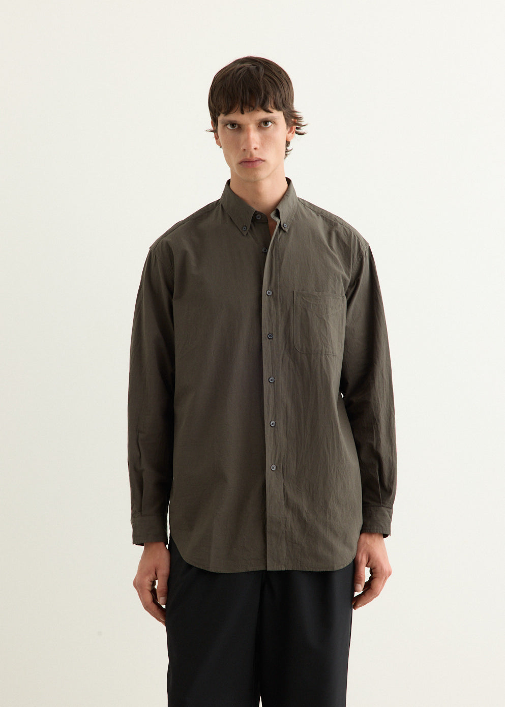 Relaxed Poplin Shirt