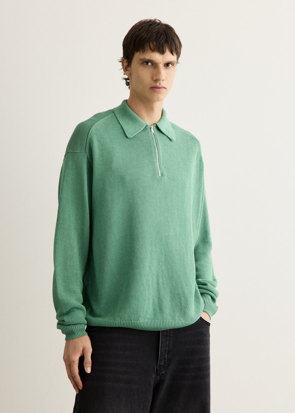 Heddy Zip Polo Jumper