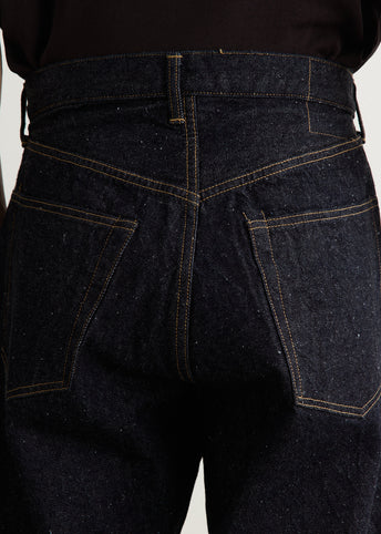 5P Zipper Front Denim Pants