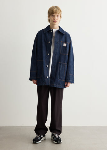 Worker Jacket With Ami Paris Heritage Label