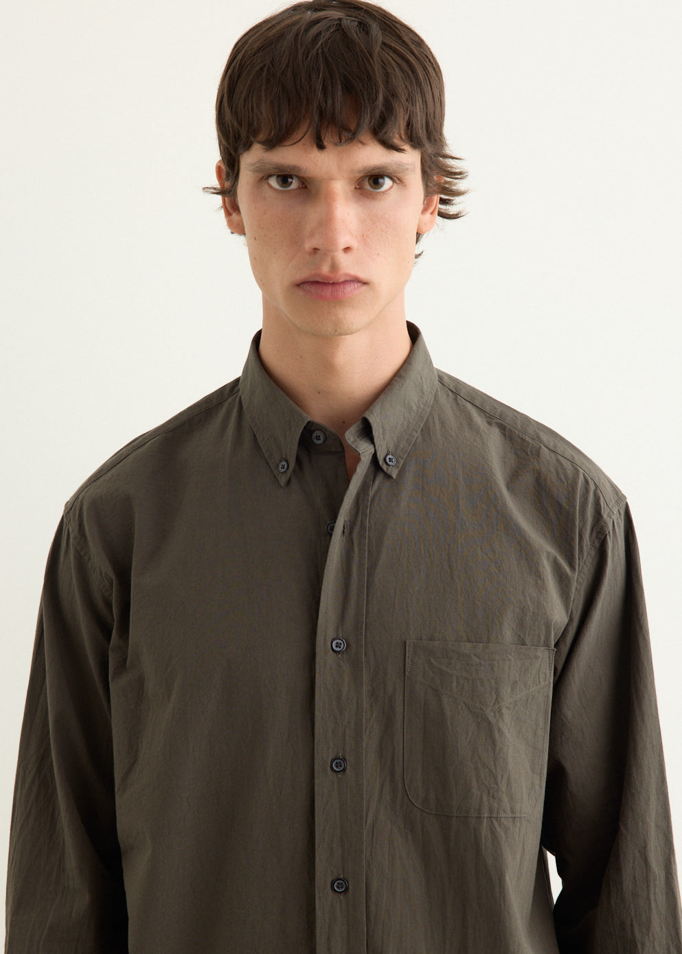Relaxed Poplin Shirt