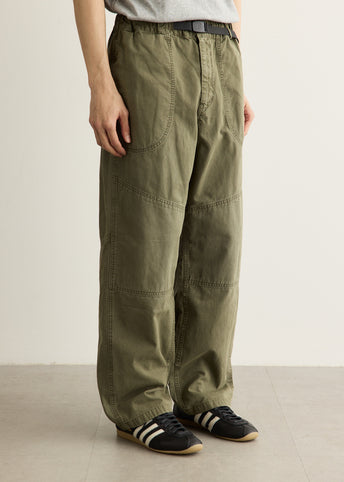 Hemp Canvas Double Knee Pants