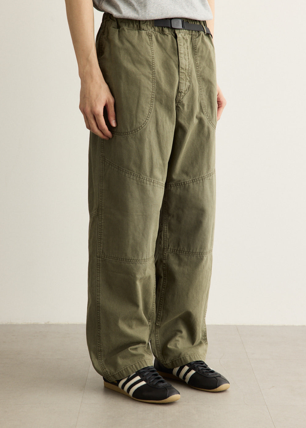 Hemp Canvas Double Knee Pants