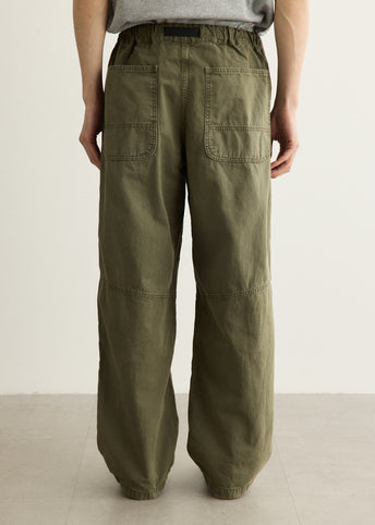 Hemp Canvas Double Knee Pants