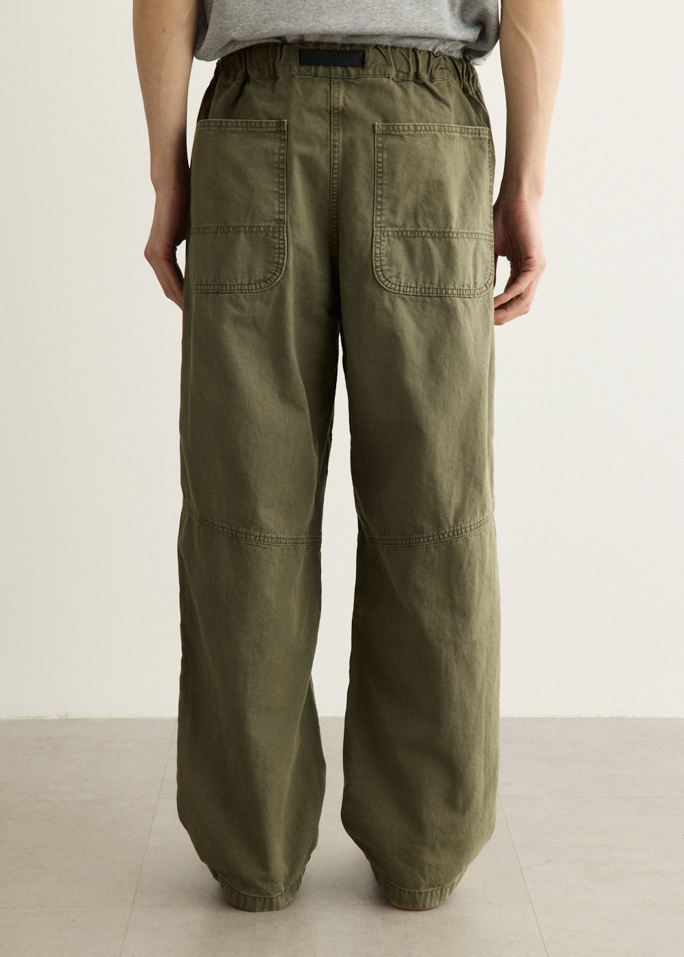 Hemp Canvas Double Knee Pants