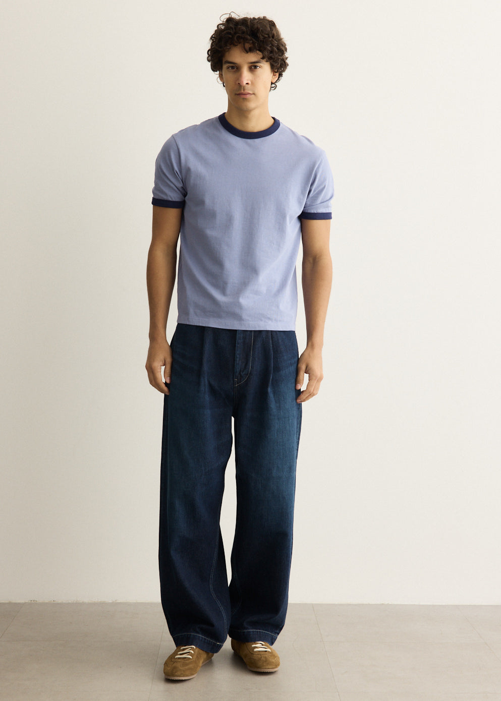 Selvage Denim Belted Pants
