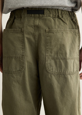 Hemp Canvas Double Knee Pants