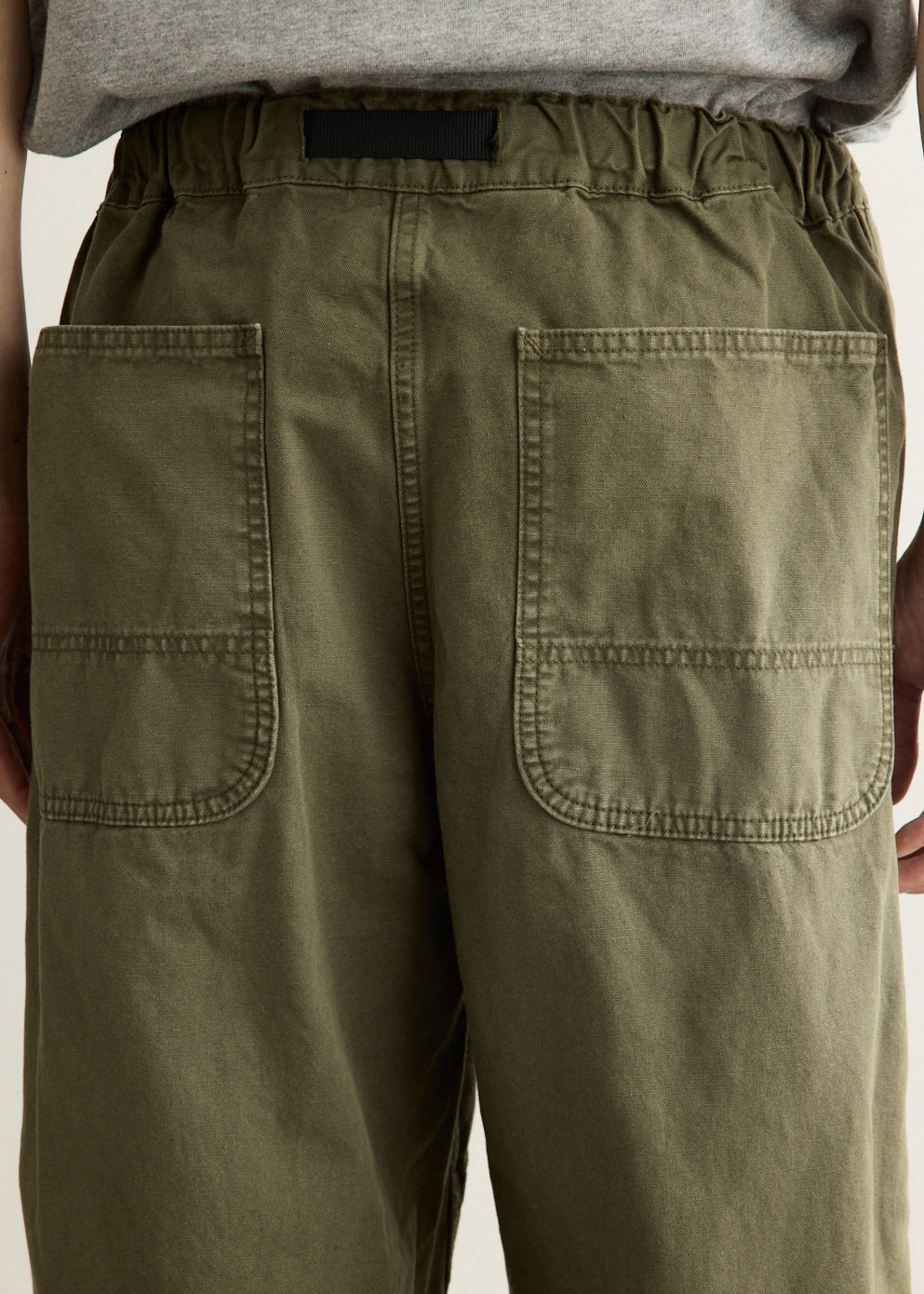 Hemp Canvas Double Knee Pants