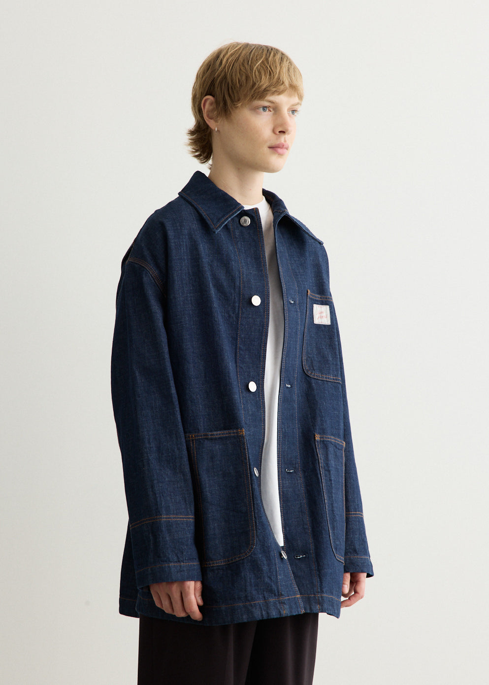 Worker Jacket With Ami Paris Heritage Label