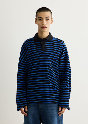 Circular Stripe Polo