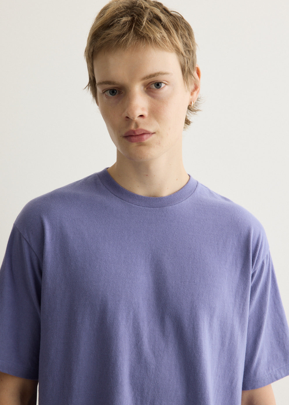 Brushed Organic Cotton Jersey T-Shirt