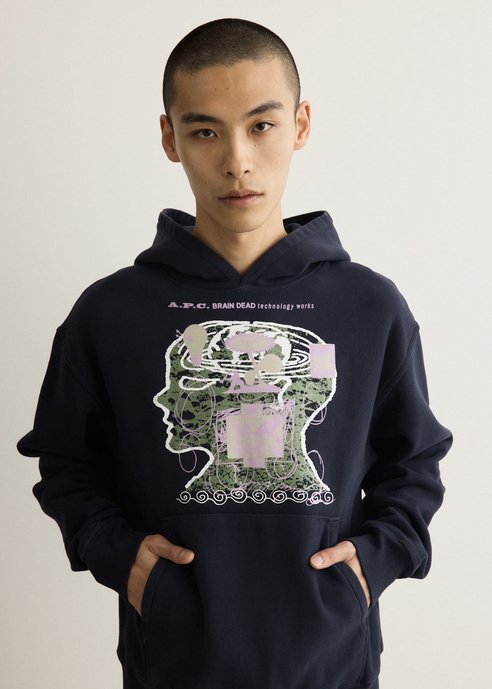 x Brain Dead Technology Works Hoodie