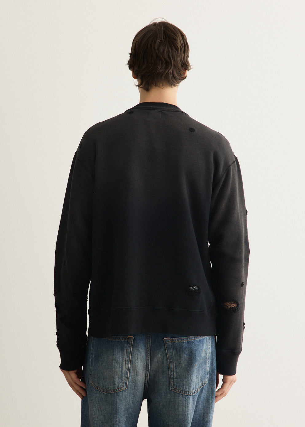 Deconstructed Zipped Sweatshirt