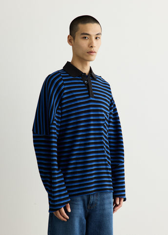 Circular Stripe Polo