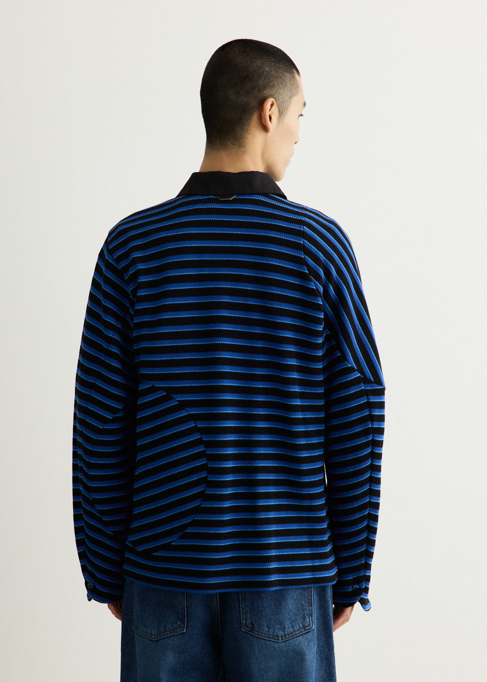 Circular Stripe Polo