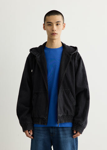 Significant Oversized Denim Hood Jacket