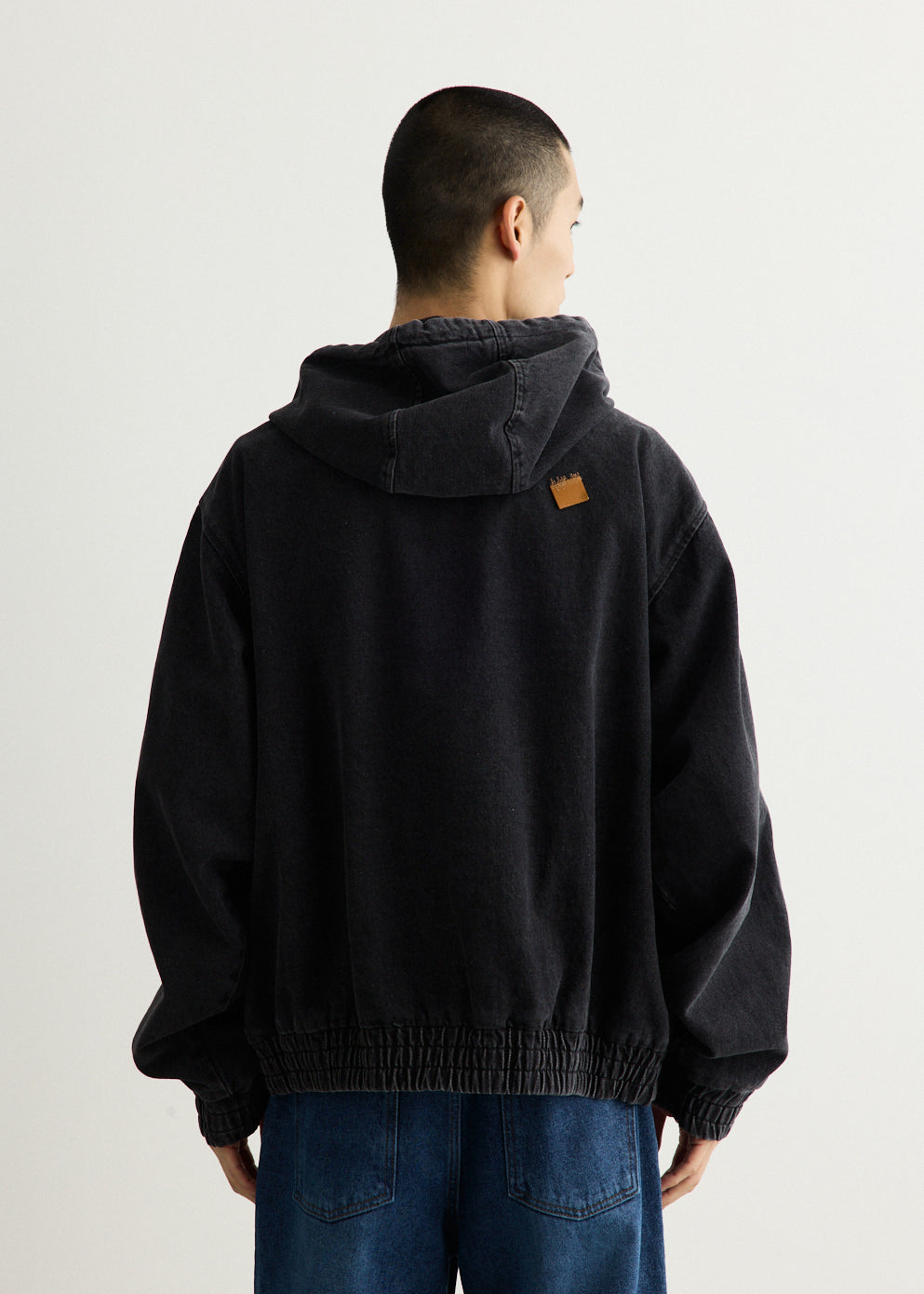 Significant Oversized Denim Hood Jacket