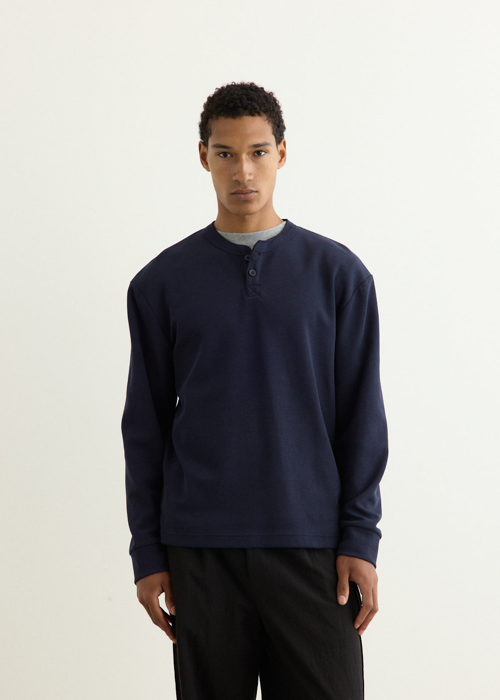 Haul Boxy Henley T-Shirt