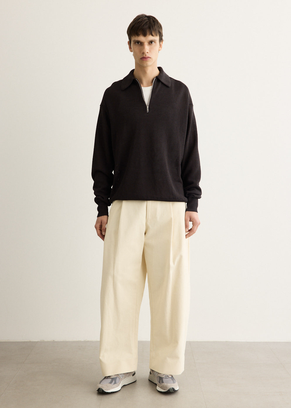 Heddy Zip Polo Jumper