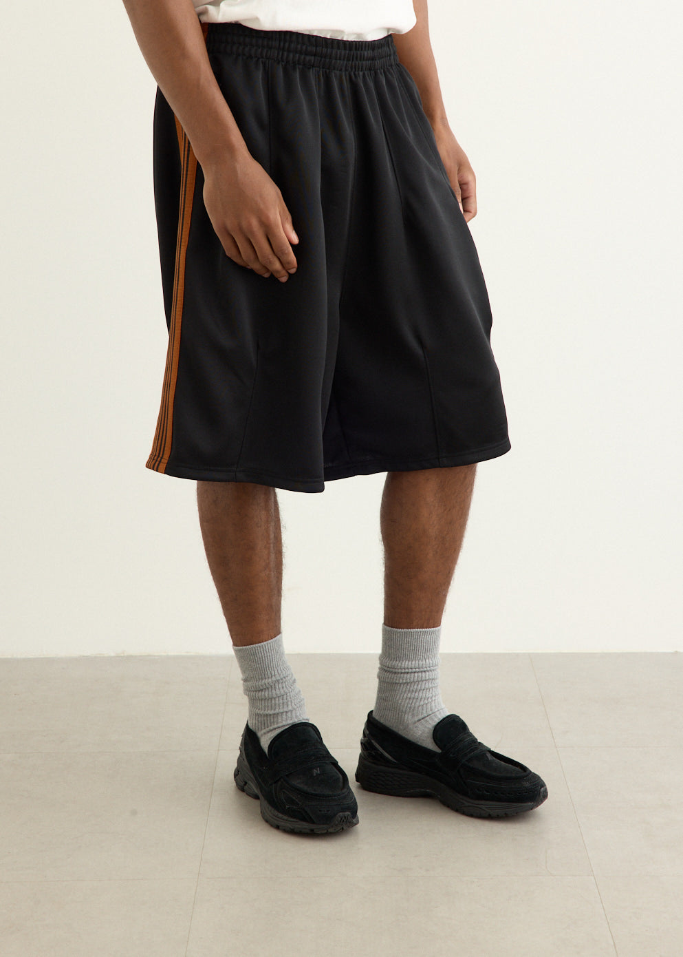Incu Exclusive Poly Smooth H.D. Track Shorts