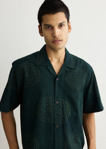 Ronen Block Print Shirt