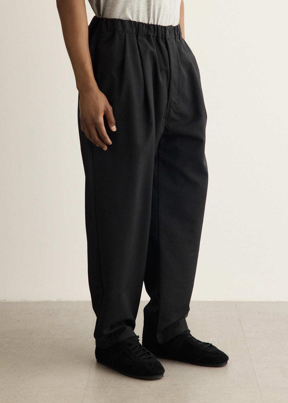 Cotton Twill Easy Pants
