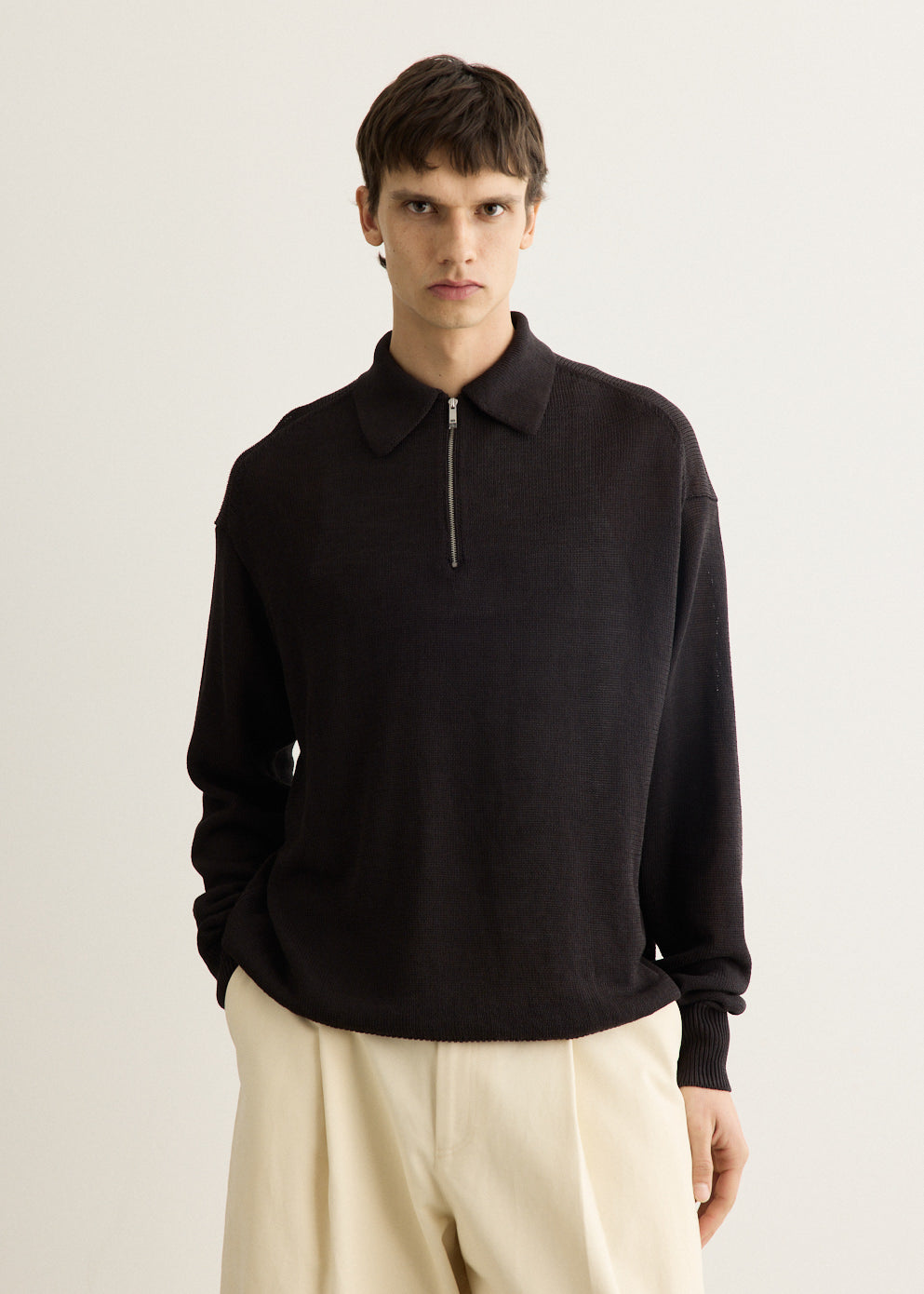 Heddy Zip Polo Jumper