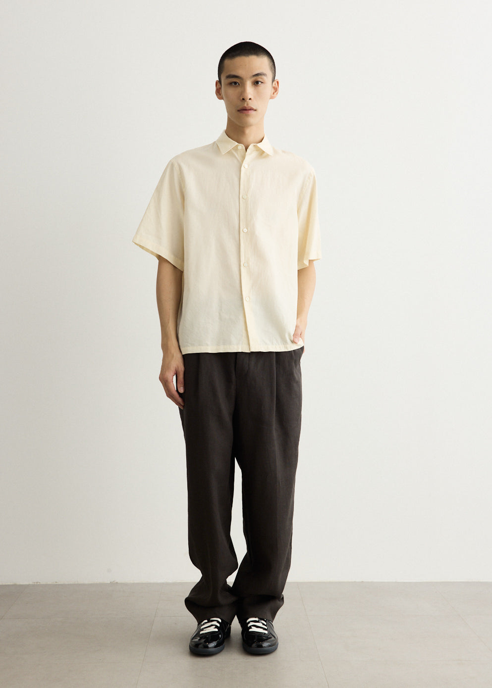 Plain Short Sleeve Shirt