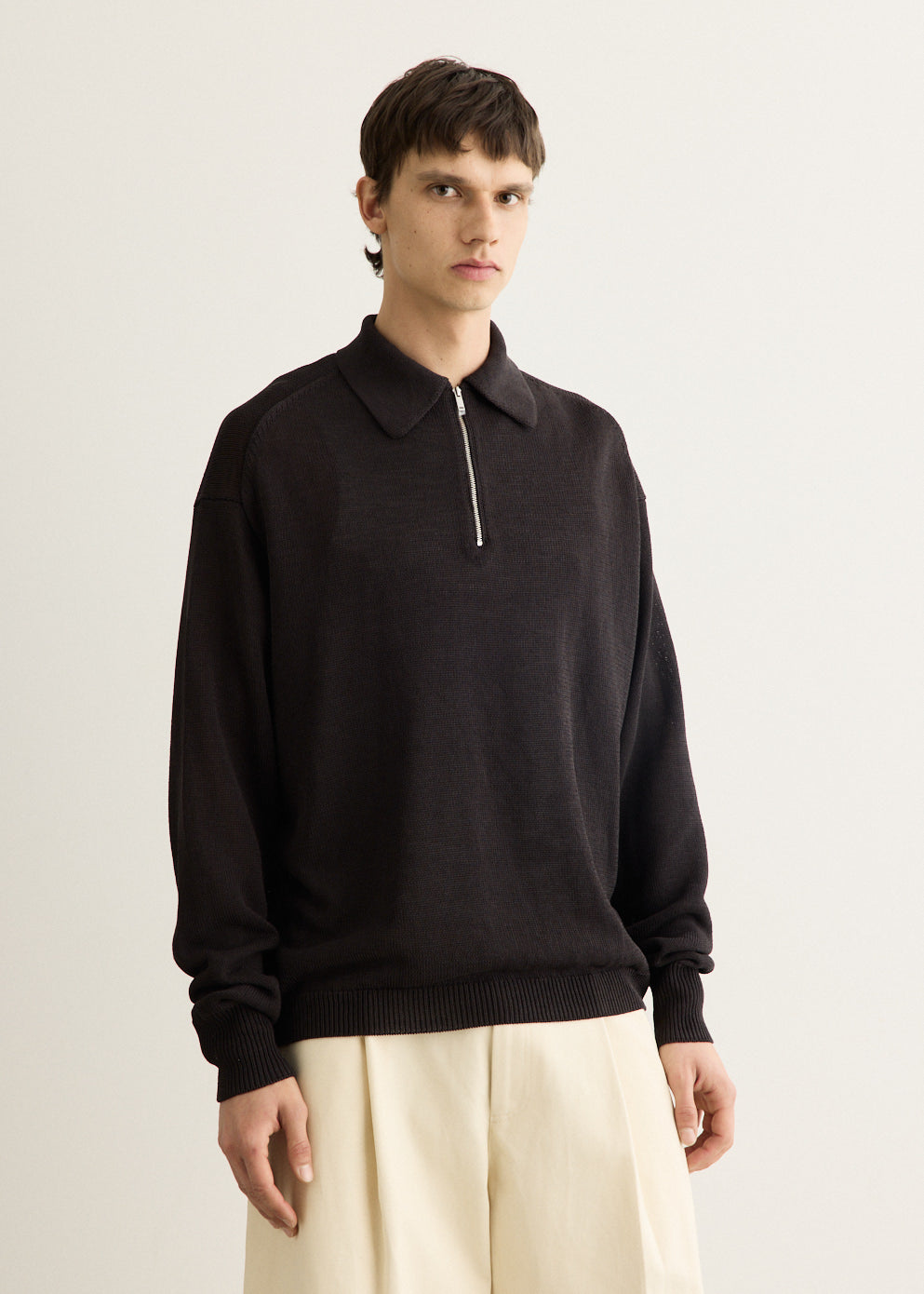 Heddy Zip Polo Jumper