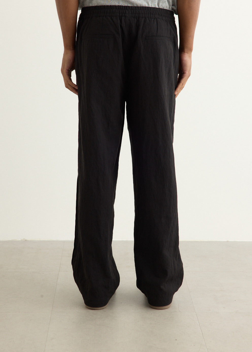 Elasticated Pleated Track Pants