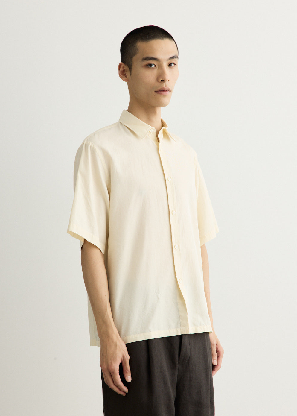 Plain Short Sleeve Shirt