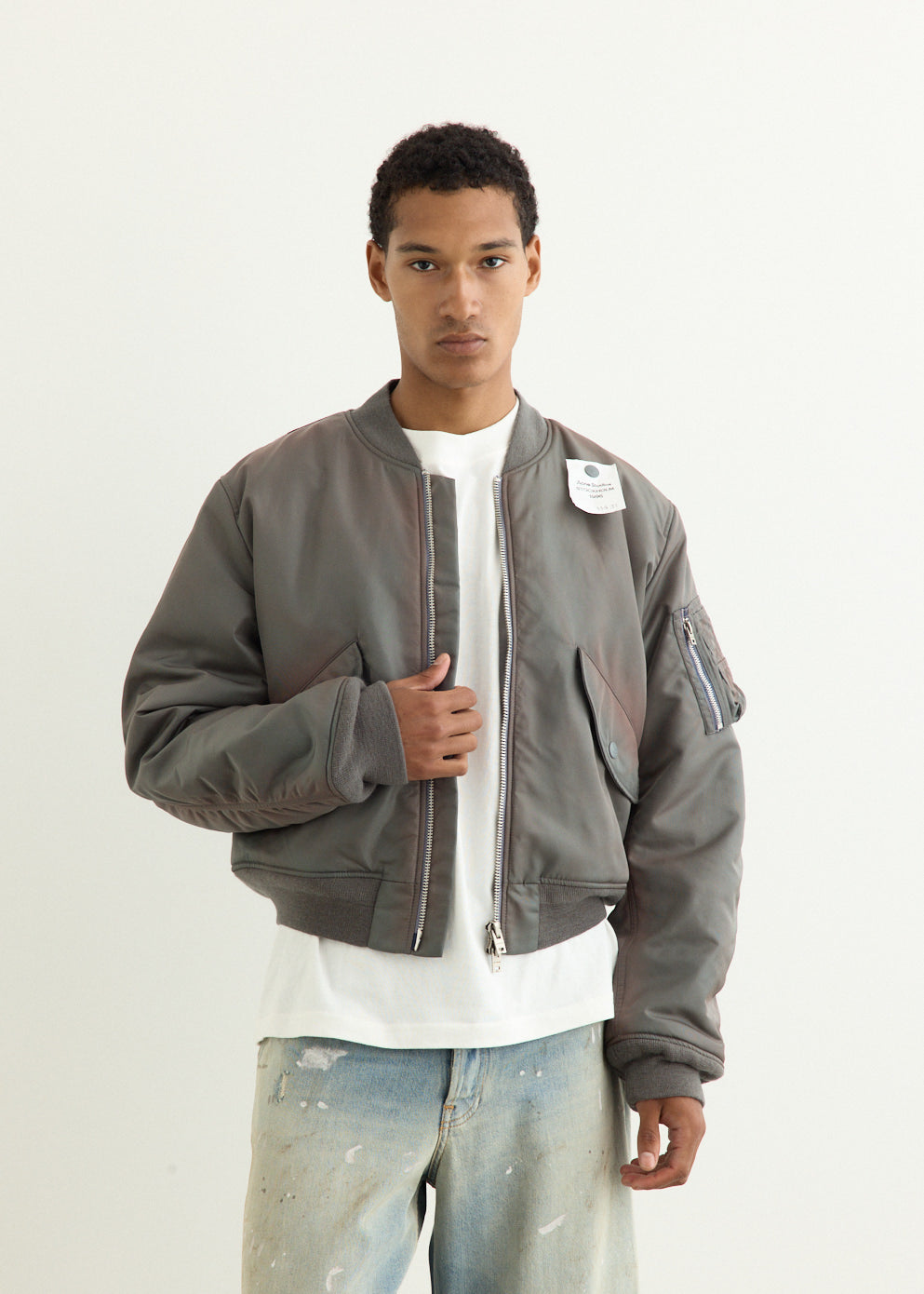 Orby Nylon Twill Bomber