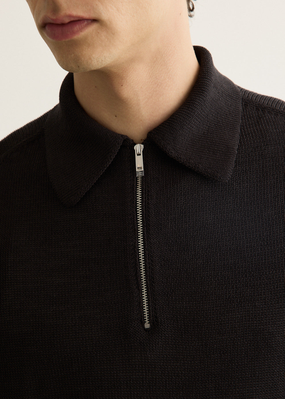 Heddy Zip Polo Jumper