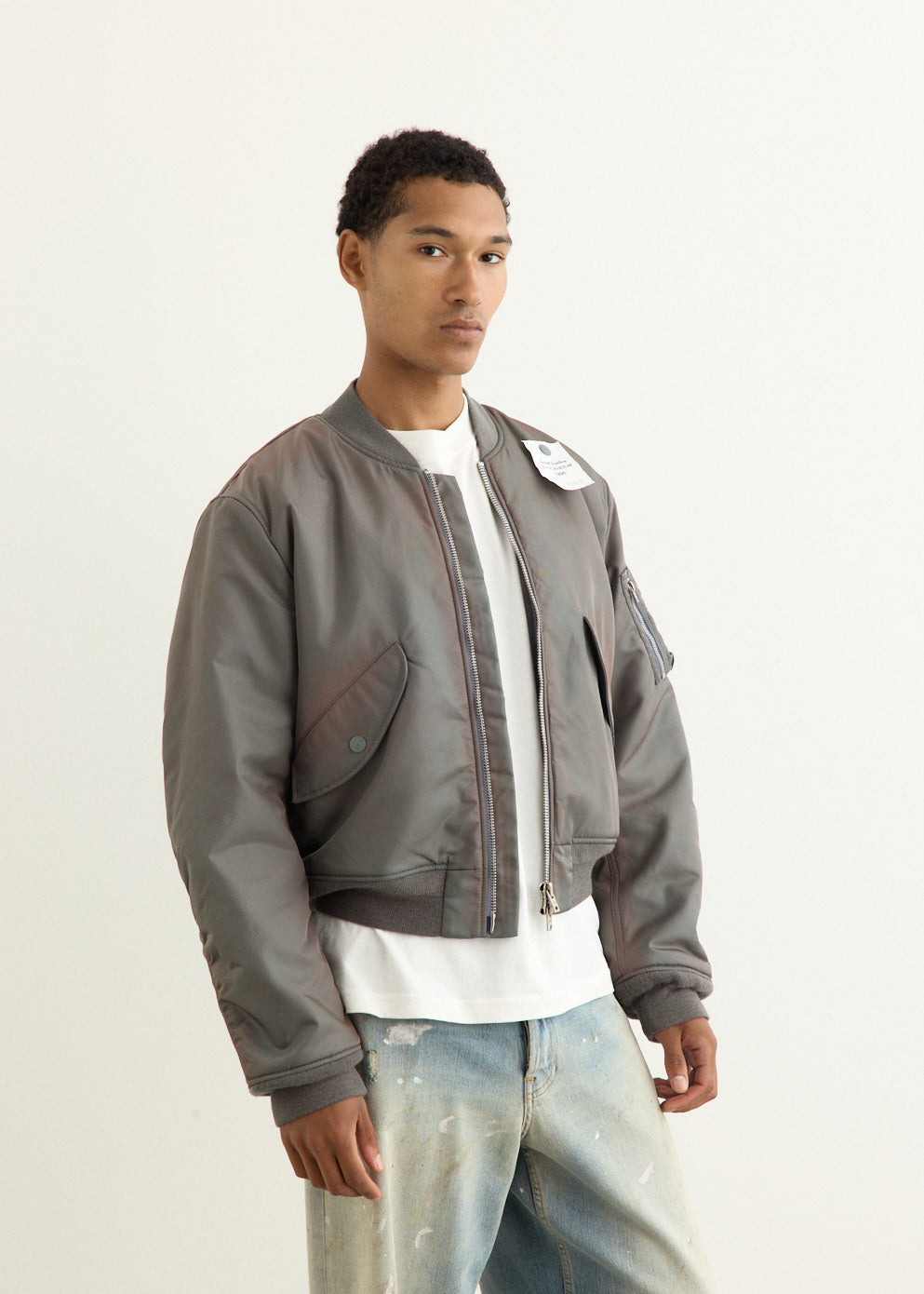 Orby Nylon Twill Bomber