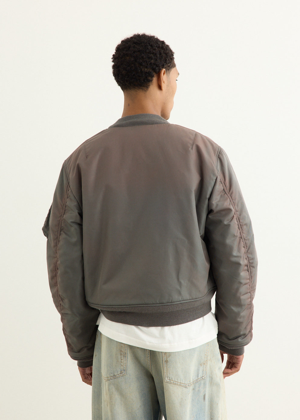 Orby Nylon Twill Bomber