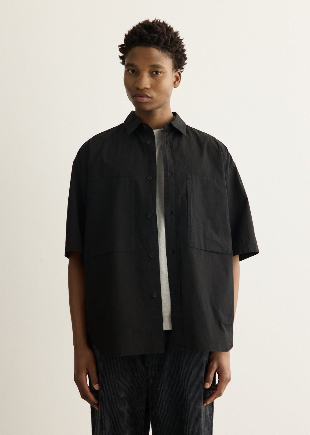 Exclusive Garment-Dye Half Sleeve Shirt