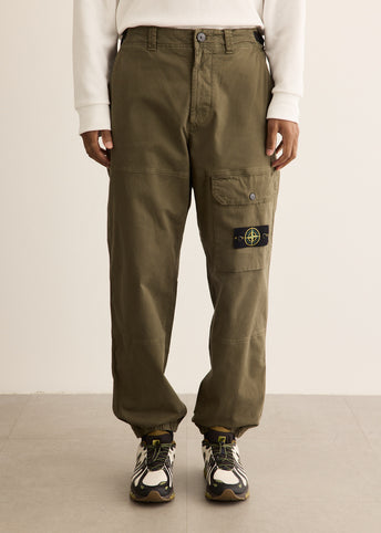 Loose Fit Organic Cotton Broken Twill Cargo Pants