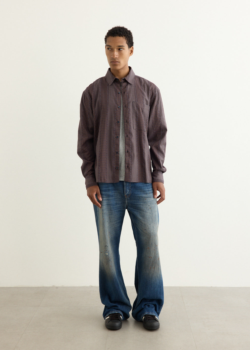 Ryder Vintage Boxy Long Sleeve Shirt
