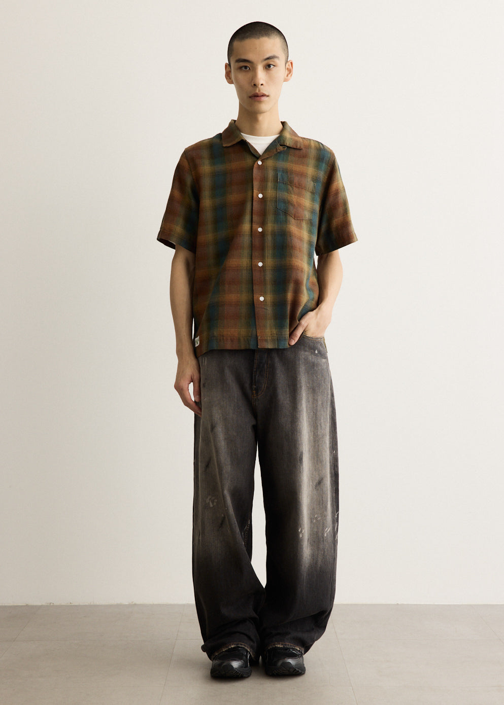 Plaid Resort Shirt